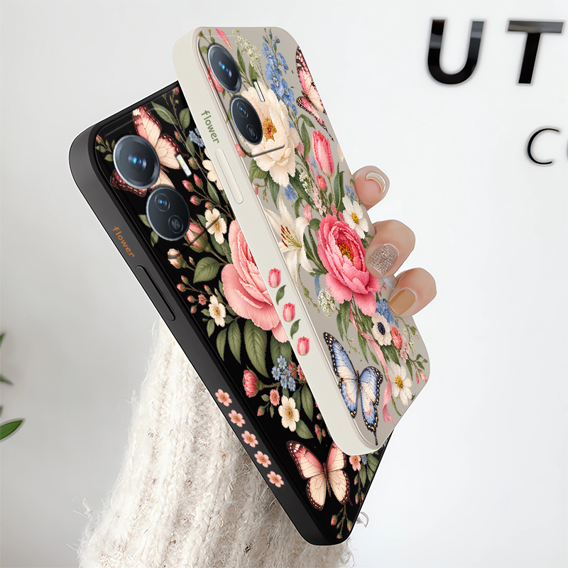 Flowers Butterflies Case For V - огляд і ціна Vivo Y28