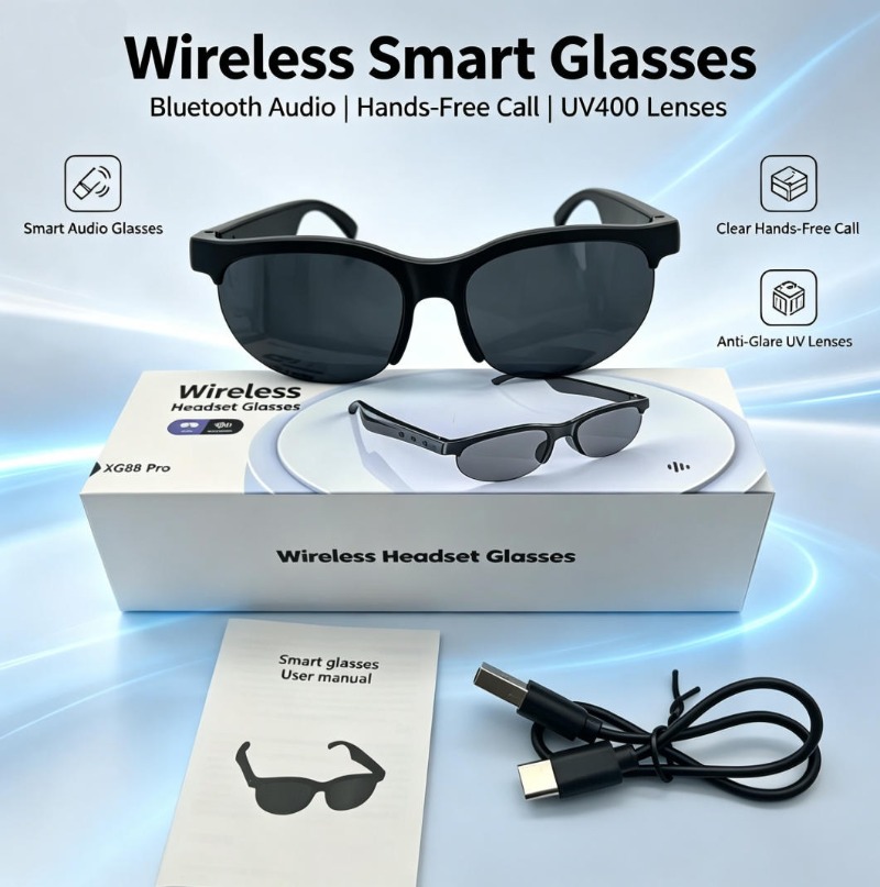 Smart Glasses Bluetooth Call M - огляд і ціна Smart Glasses Lens