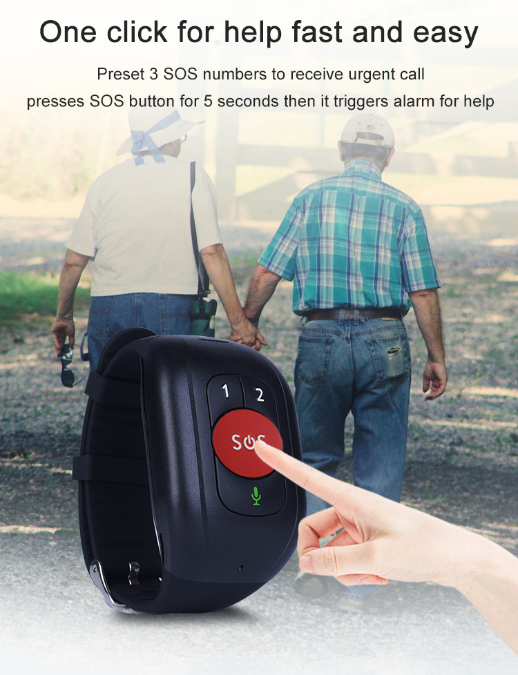 Elderly Watch For Seniors GPS  - огляд і ціна Fall Detection Watch