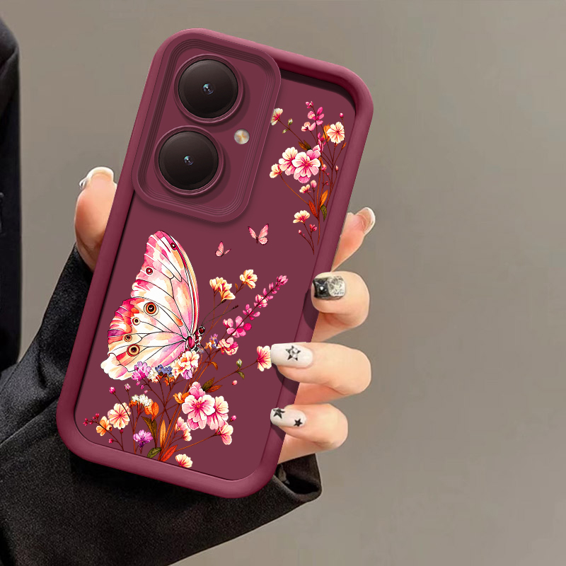Pink Floral Butterfly Pattern  - огляд і ціна Vivo Y28