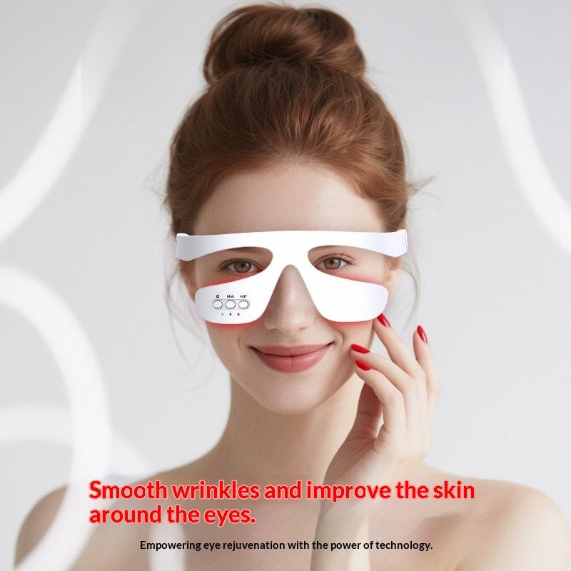 Portable Smart Eye Massager 3D - огляд і ціна Light Therapy Glasses