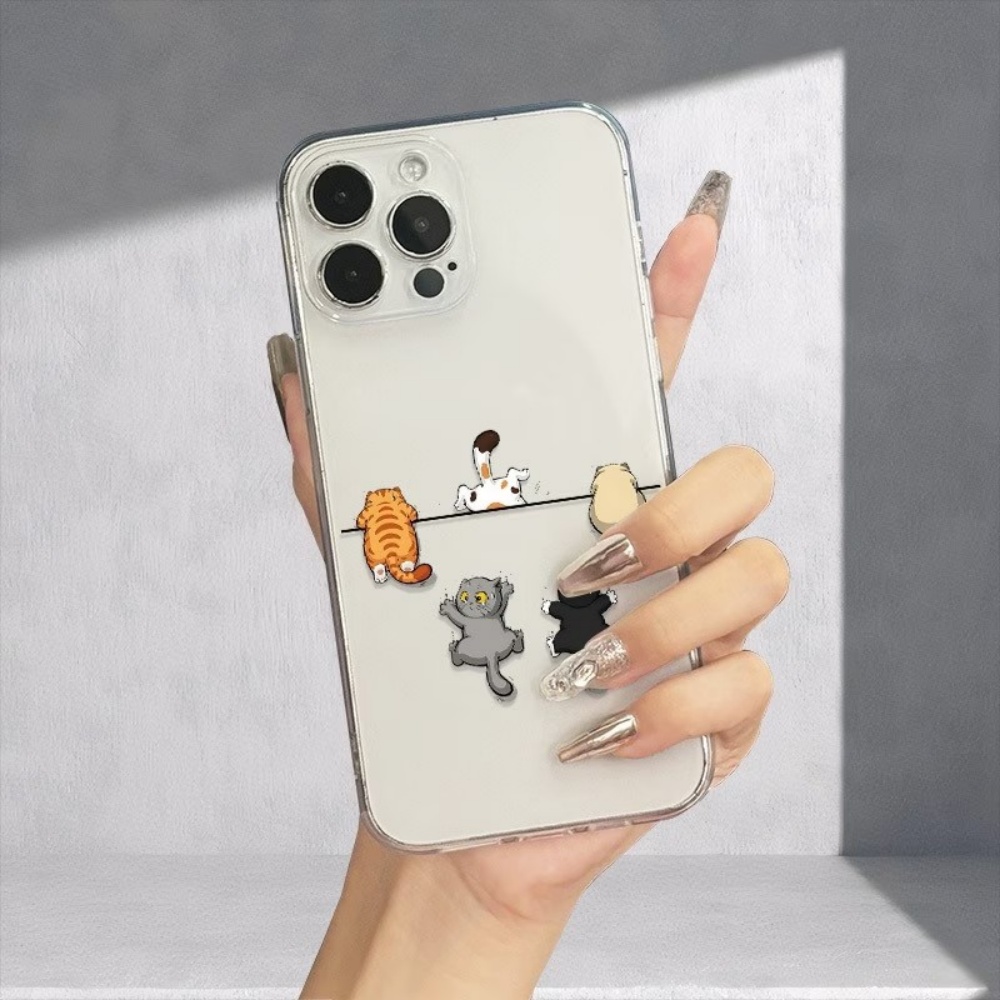 Five Cute Cat Pattern Phone Ca - огляд і ціна Apple Iphone 15 Pro Max