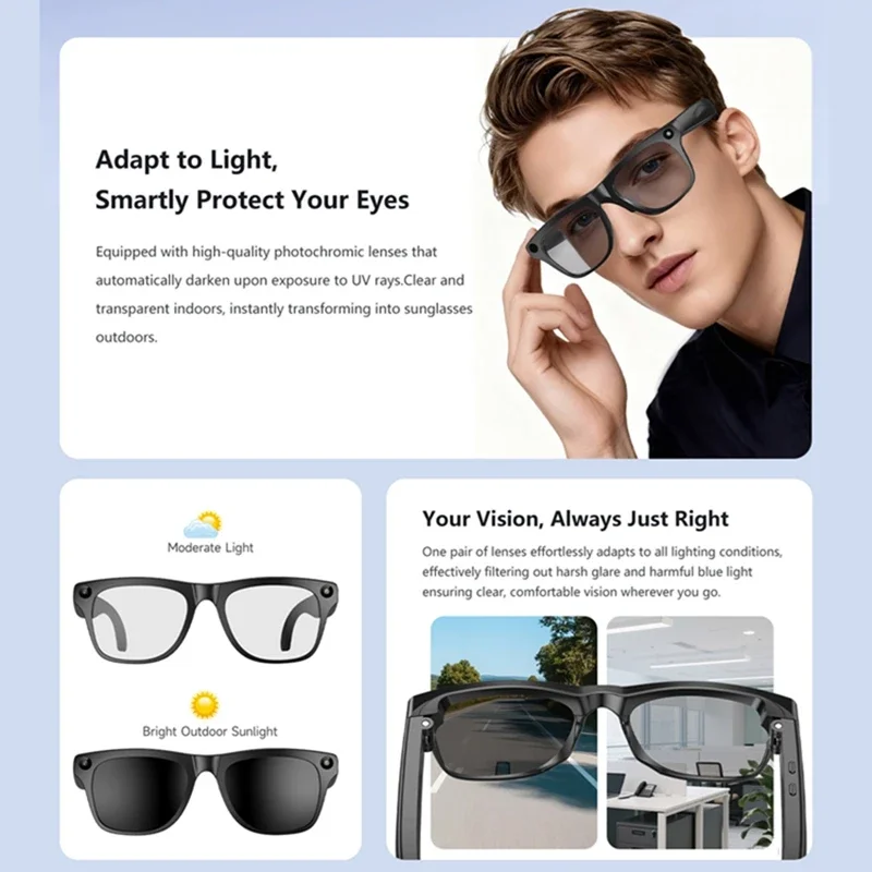AI Smart Glasses 8K HD Photoch - огляд і ціна Smart Glasses Lens
