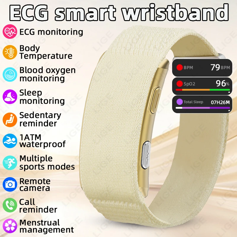 Men Smart Watch ECG Health Blo - огляд і ціна Fall Detection Watch